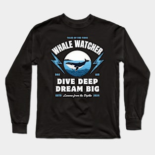 Whale Watcher Long Sleeve T-Shirt